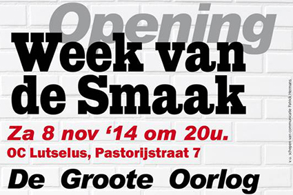 Opening Week van de Smaak Opening Week van de Smaak
