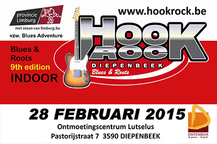 Blues en Rock festival ‘ Hookrock Indoor’ Blues en Rock festival ‘ Hookrock Indoor’