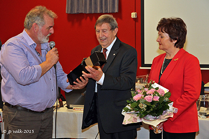 Diepenbeeks verteller Armand Mesotten is ereburger van Diepenbeek.