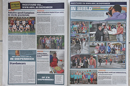 Diepenbeeks nieuws in de krant Diepenbeeks nieuws in de krant