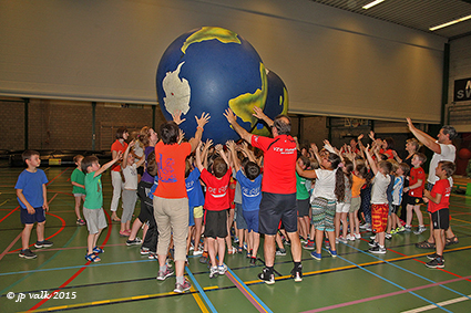 Sportdienst zet kinderen aan tot bewegen