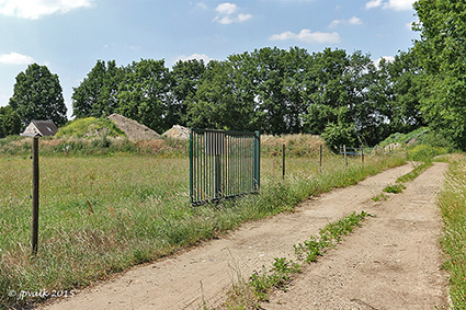 Buurtbewoners stapelplaats halen hun slag thuis