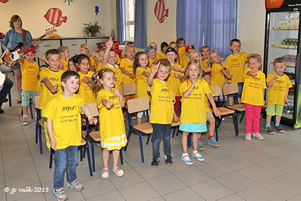 Kleuters vrije basisschool Rooierheide ontvangen kleuterdiploma