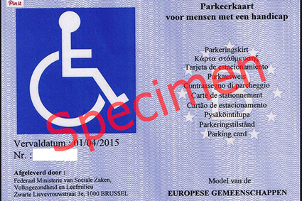 Strenge controle parkeerkaarten personen met een handicap