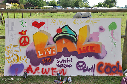 Diepenbeekse medewerking aan Live a Life festival Diepenbeekse medewerking aan Live a Life festival