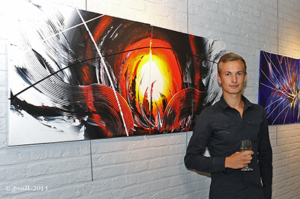 Jong talent op promotietentoonstelling Diep ´Arte Jong talent op promotietentoonstelling Diep ´Arte