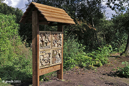 Leerlingen PMD en Rooierheide bouwen bijenhotel