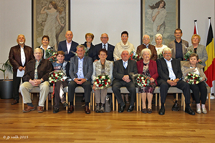 Viering Jubilarissen oktober