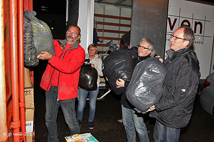 Textielinzameling Kiwanis Diepenbeek