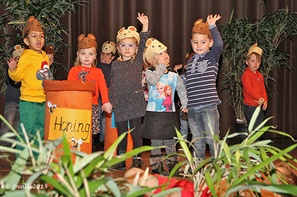 Grootouders vrije basisschool Lutselus maken kennis met Mowgli