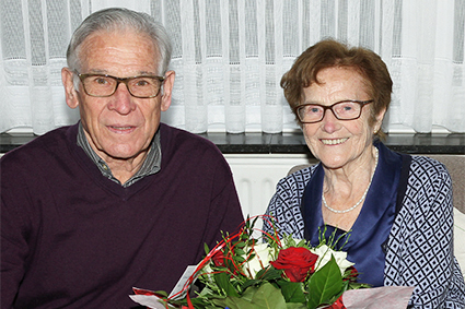 Diamant voor Jef en Louiza