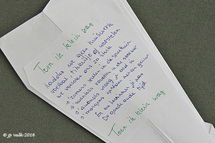 Herinneringen op Gedichtendag bij PSSD