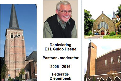 Pastoor E.H. Guido Heene neemt afscheid van de federatie