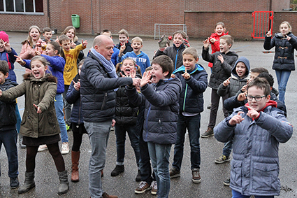 Basisschool Rooierheide brult mee tegen pesten