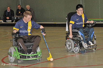 E-hockeyploeg Rhodie Diepenbeek speelt mooi toernooi