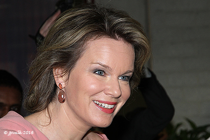 Koningin Mathilde op bezoek aan UHasselt