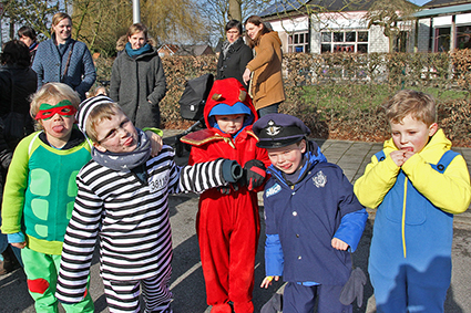 Kleuters Rozendaal maken zich op voor carnaval