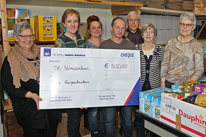 De Royerheikes steunen St.Vincentius