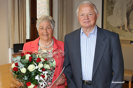 Viering huwelijksjubilarissen