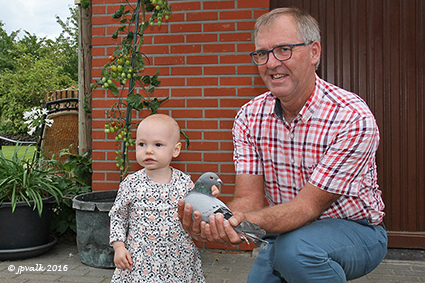 Marcel Remans snelste Orléansduif in Diepenbeek