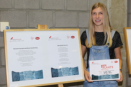 Gedicht “ Het zijn de muren” wint poeziëwedstrijd Bart Henckaerts