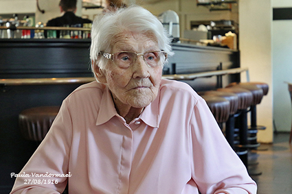 Paula Vandormael is honderd jaar