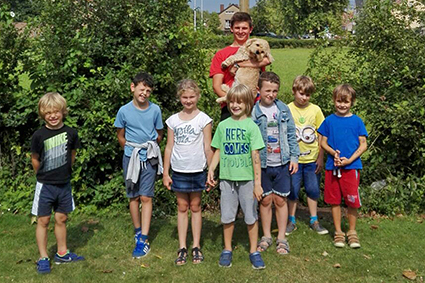 Buurtboosters op volle toeren bij speelplein De Kei