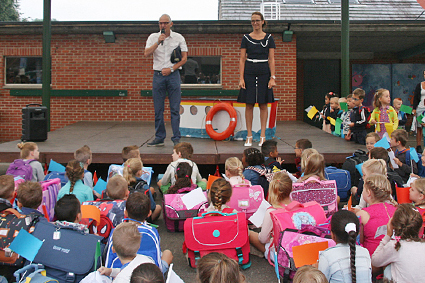Eerste schooldag Lutselus heeft alle wind in de zeilen