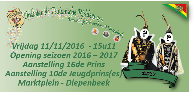 Opening nieuw carnavalsseizoen