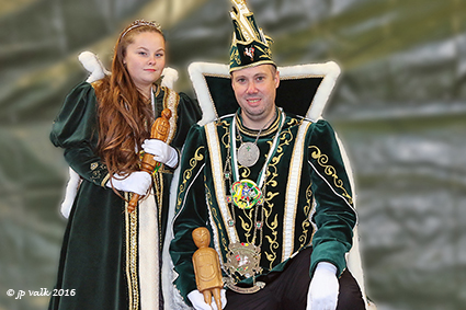 Ronny I en Célina I carnavalsprins en jeugdprinses 2017