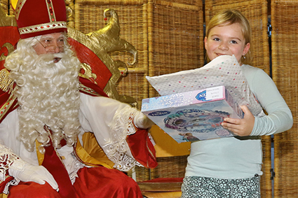 Vrienden van ´t Crijt ontvangen Sint