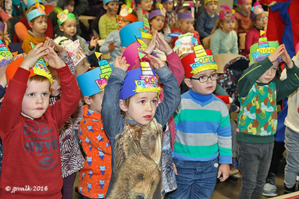 Laatste werkdag voor de Sint in de Gem. basisschool