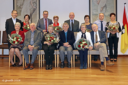Huwelijksjubilarissen van november en december