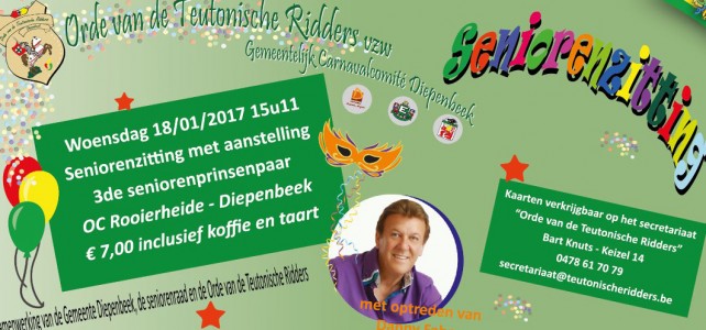 Danny Fabry te gast bij seniorenzitting