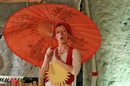 Papa Rumba en Klaproos brengen magie.