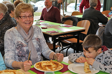 Pannenkoekenbak bij´t Fonteintje