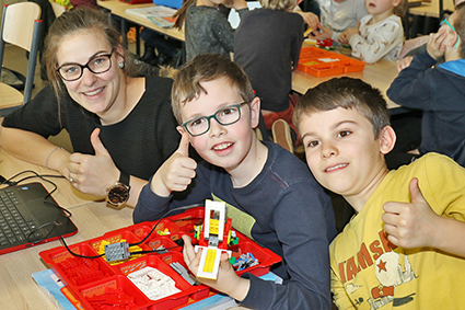Lego-education in de Gemeentelijke Basisschool Diepenbeek