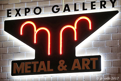 Kunstsmid Martin geeft kunstenaars een kans in Expo Gallery Metal & Art