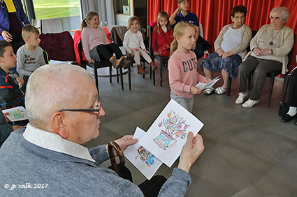 Kleuters Lutselus maken kennis met eerste leerjaar