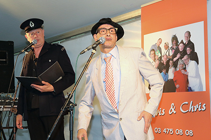 Lachen met Chris & Chris