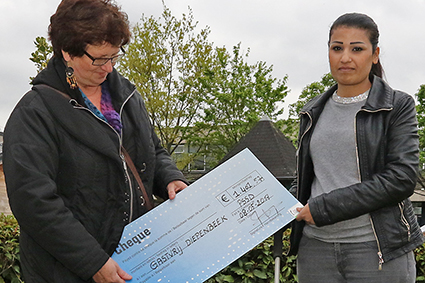 Leerlingen 6 ASO helpen Gastvrij Diepenbeek