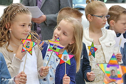 Eerste communie van Gem. basisschool en Rooierheide