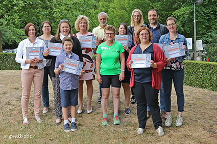 Start2run joggers ontvangen Jogdiploma