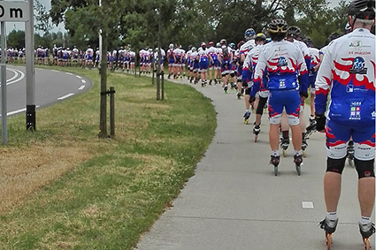 Inline skaten met Peter Berx voor het goede doel