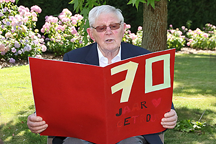 Raymond en Paula vieren hun platina huwelijk