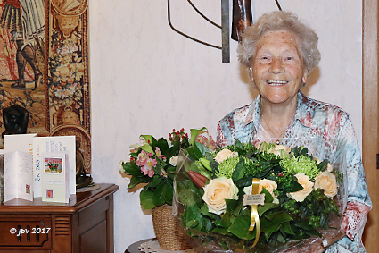 106 verjaardagskaarsjes voor oudste inwoner van Diepenbeek