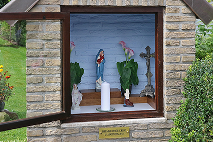 Inzegening buurtkapel Dennebosstraat