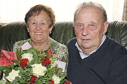 Diamant voor Wolfs Fransiscus en Surinx Josée.