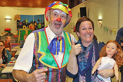 Kinderen van ´t Crijt heten Sint welkom