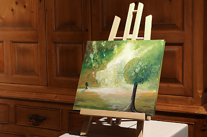 Waar schilderkunst, poëzie en kaligrafie elkaar ontmoeten